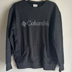 Columbia Men's Charcoal Crewneck Sweatshirt medium